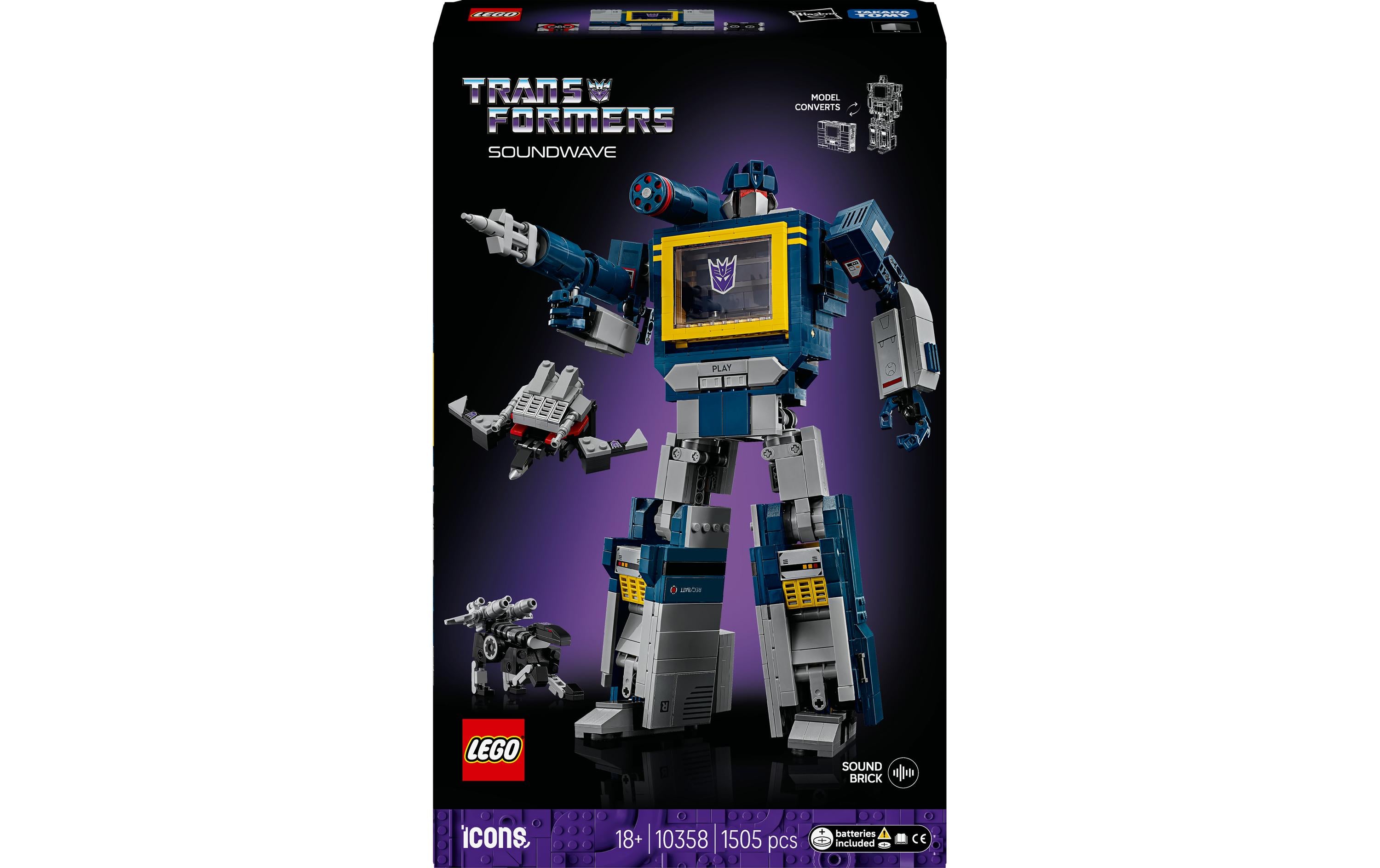 LEGO Transformers: Soundwave 10358