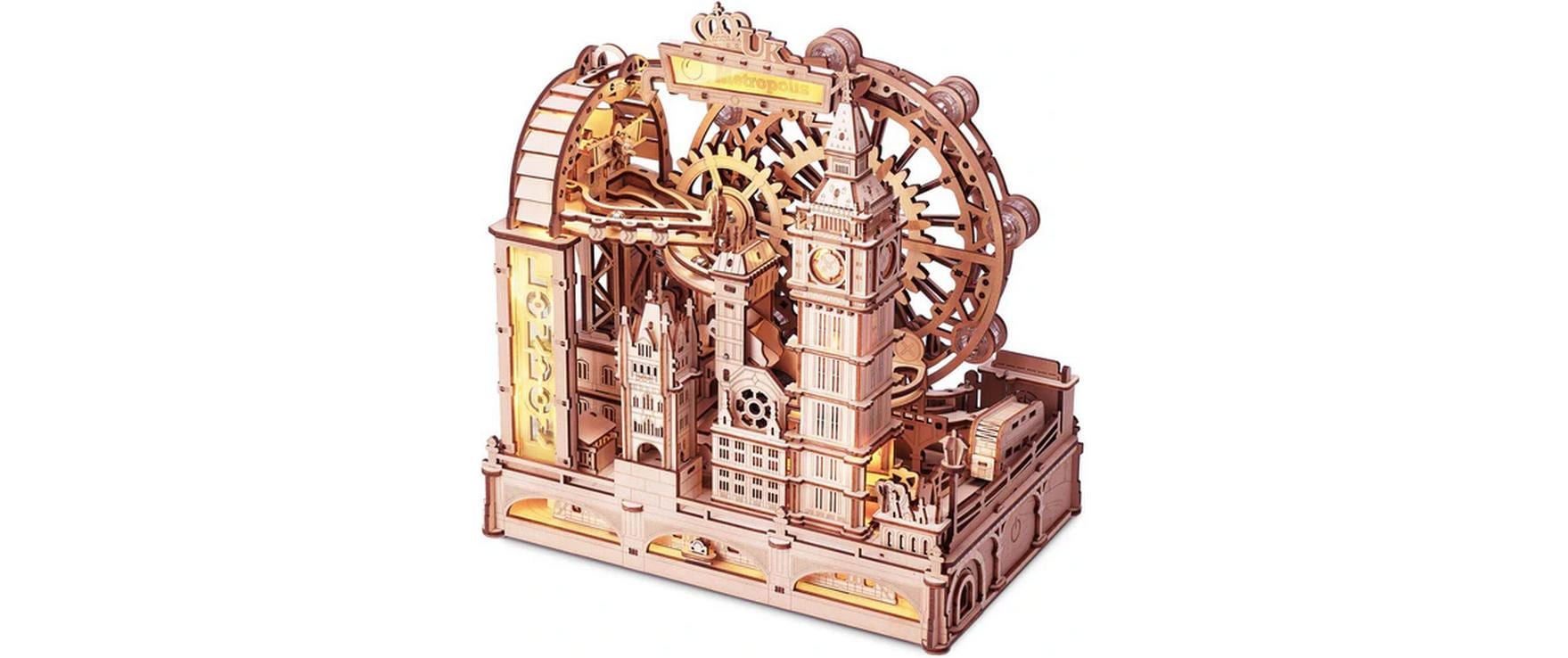 RoboTime Marble Travel · London Holzbausatz