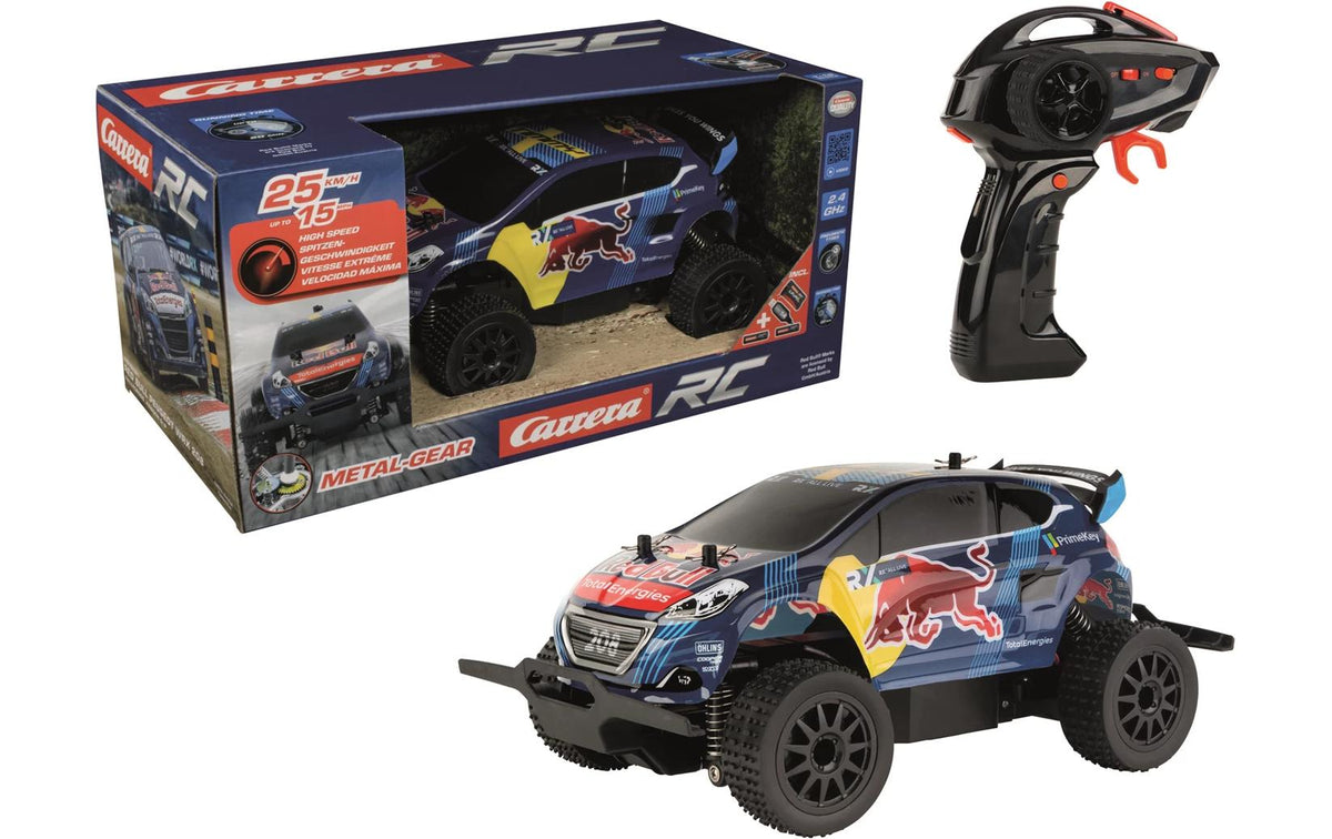 RC R. Bull Peugeot WRX 208 1:18 Rallycross Hansen 2.4 GHz