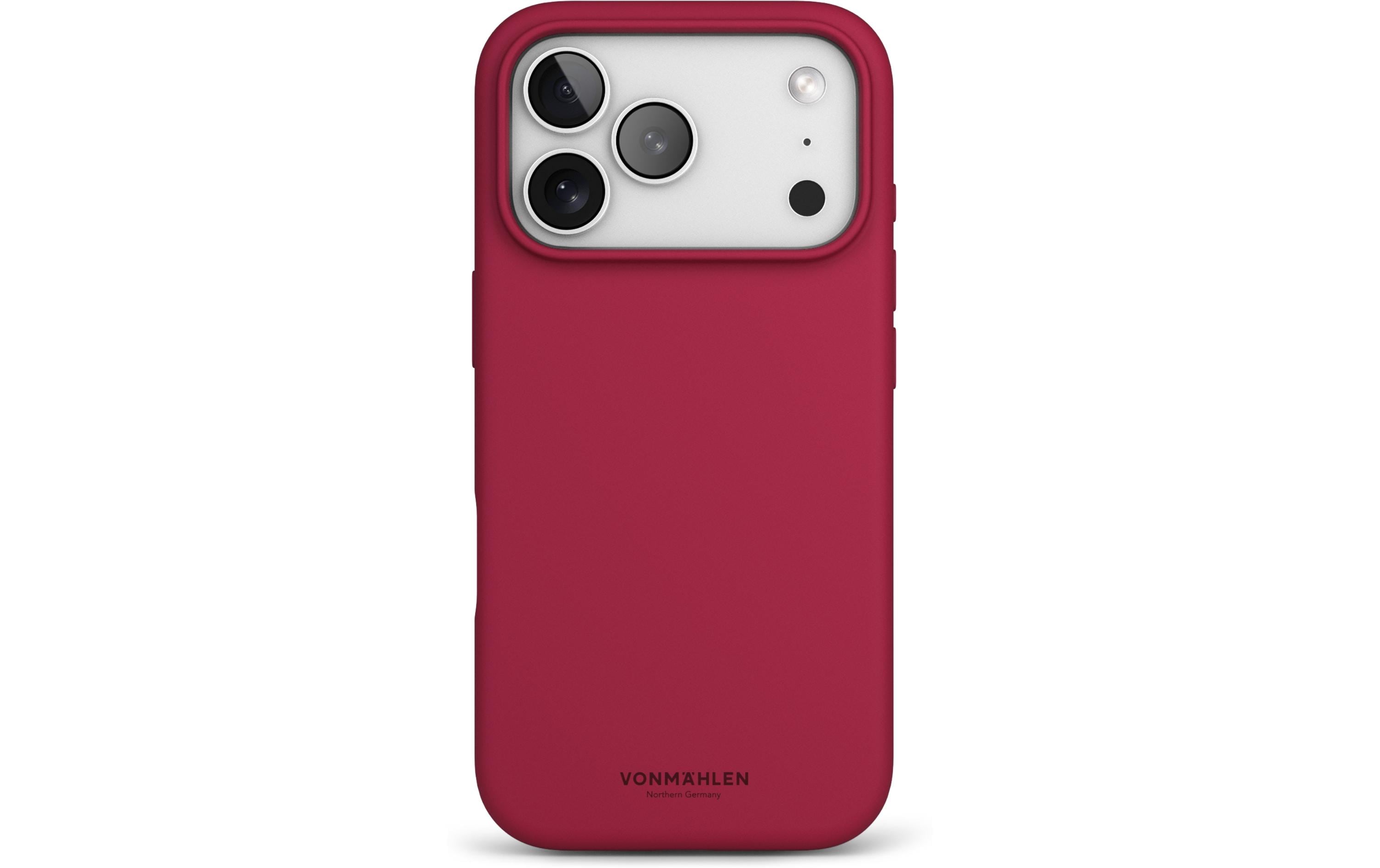 Vonmählen Soft Silicone Case Dark Red iPhone 17 Pro