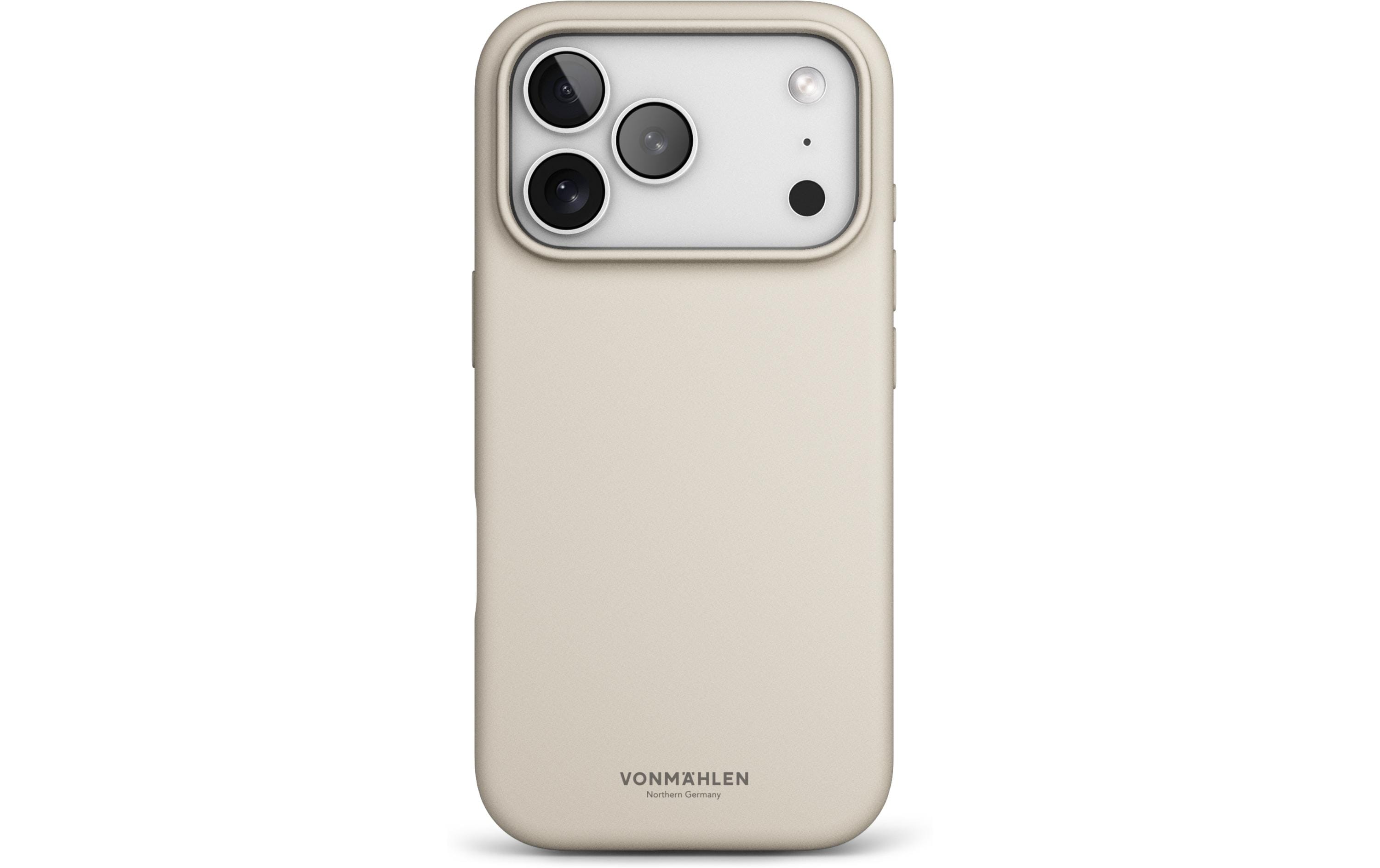 Vonmählen Soft Silicone Case Cream iPhone 17 Pro
