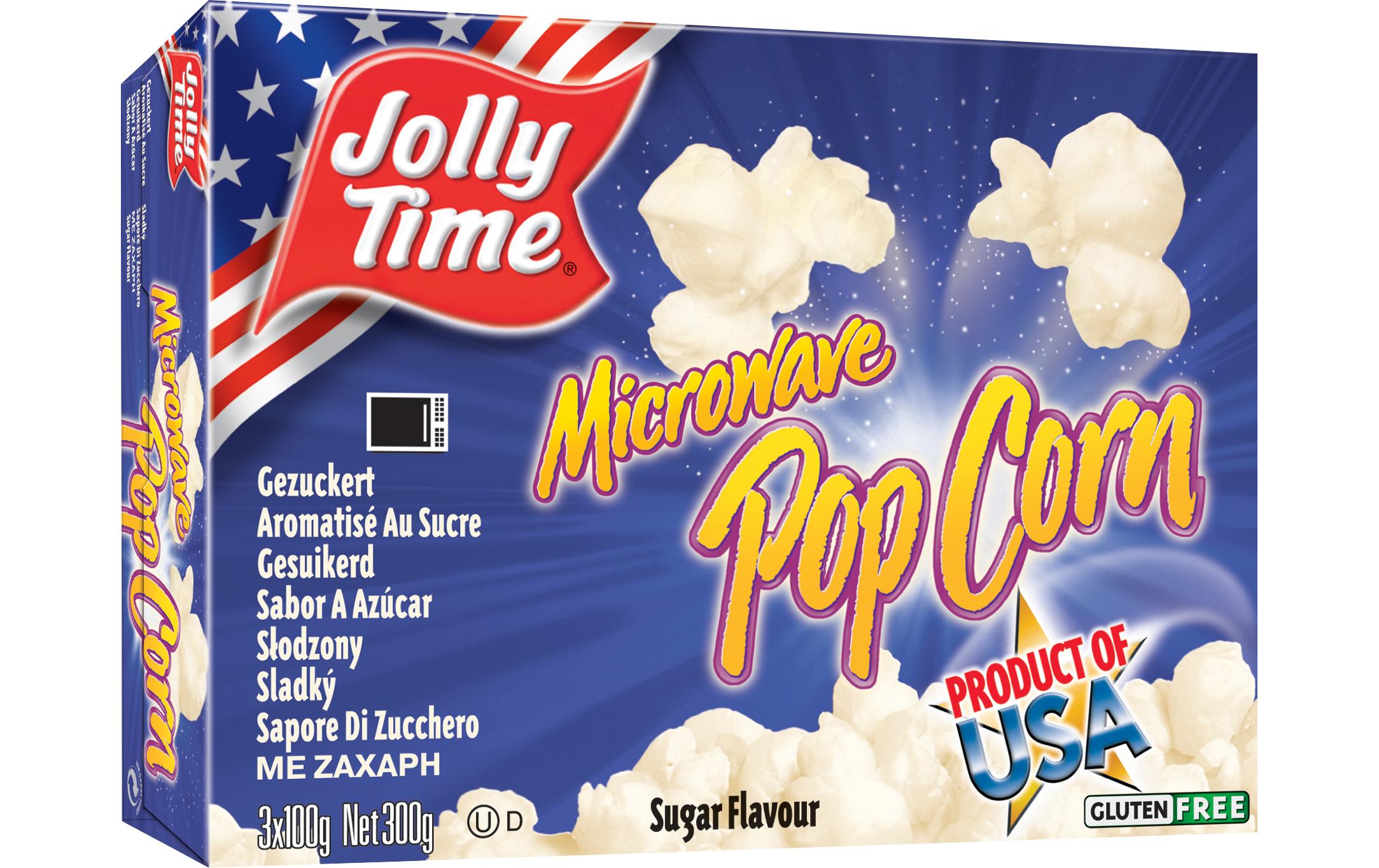 Pop Corn Zucker - Mikrowelle 3 x 100 g