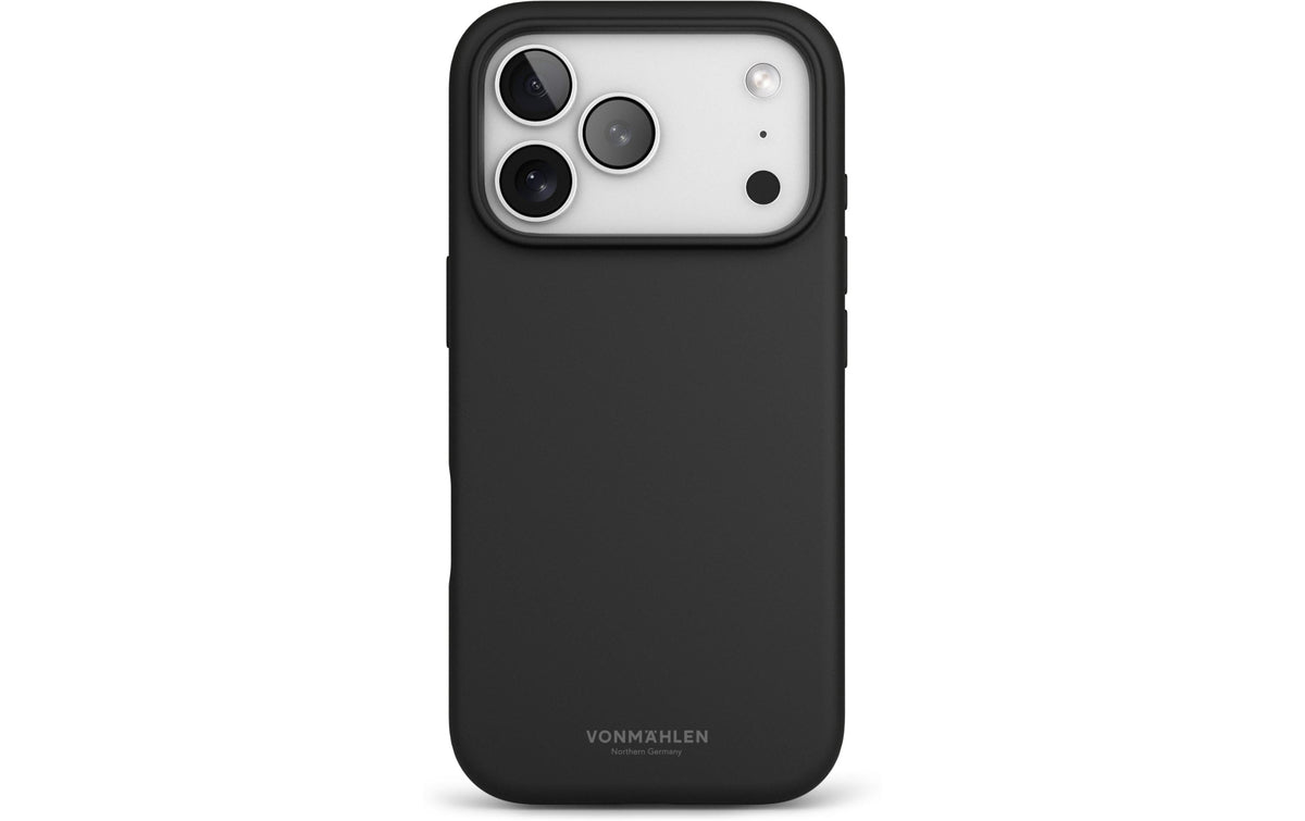 Vonmählen Soft Silicone Case Black iPhone 17 Pro