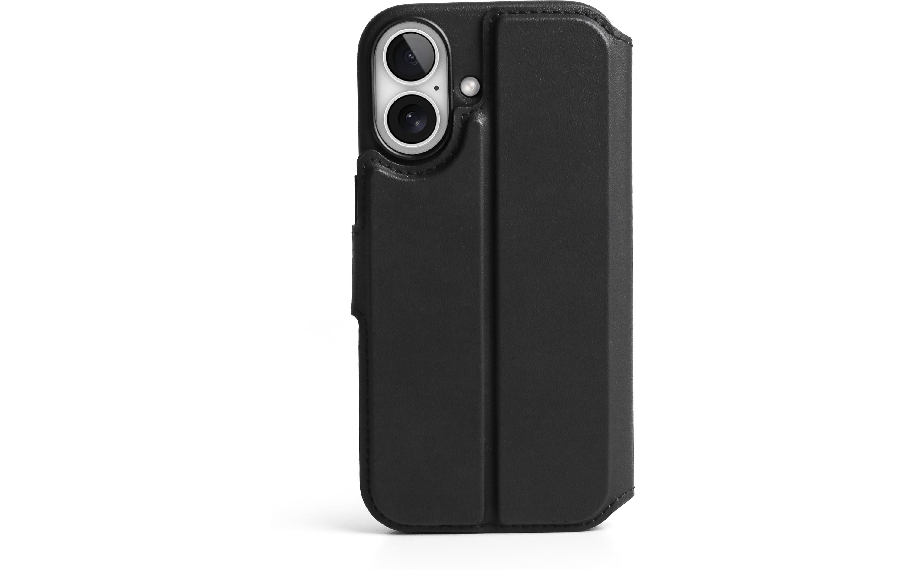 Vonmählen Vegan Leather Folio Black iPhone 17