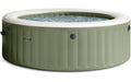 6-PERSON OLIVE GREEN ROUND BUBBLE SPA SET