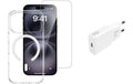 4smarts 3in1 Set, Glas, Cover, Charger iPhone 17 Pro Max, MagSafe-Kompatibel
