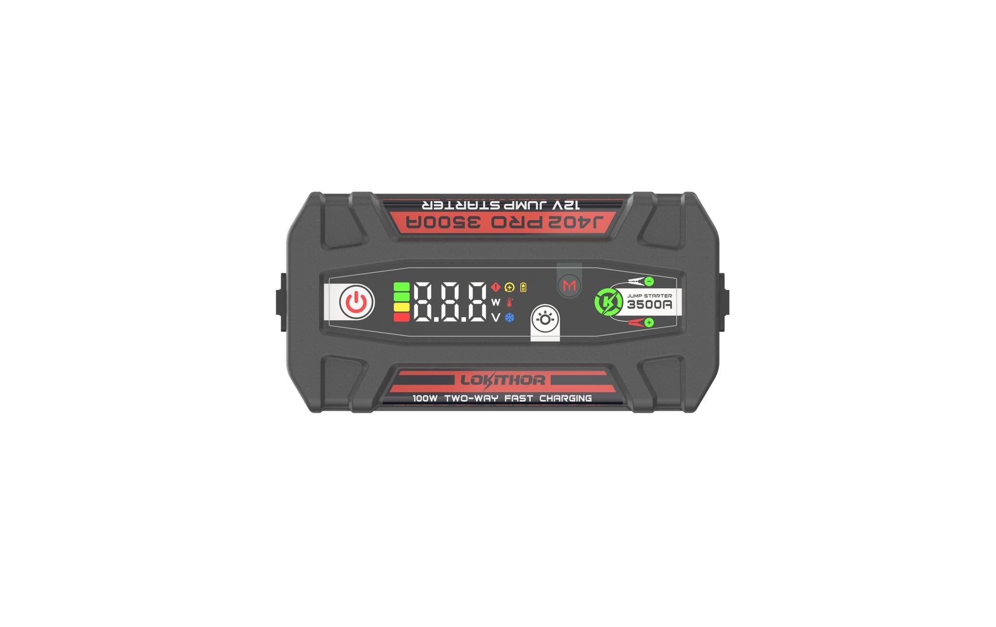 Lokithor LiPO 12V 88.8Wh Jump Starter