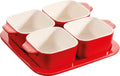 Staub Keramik Apéro-Set, 5-tlg, rot -