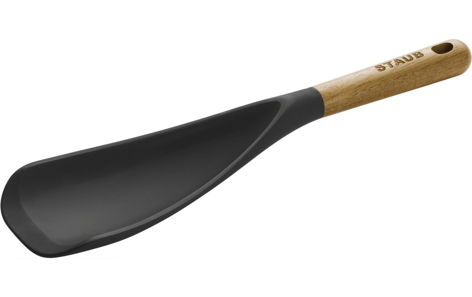 Staub Schöpfer- und Servierlöffel mit Akazienholzgriff, 30cm