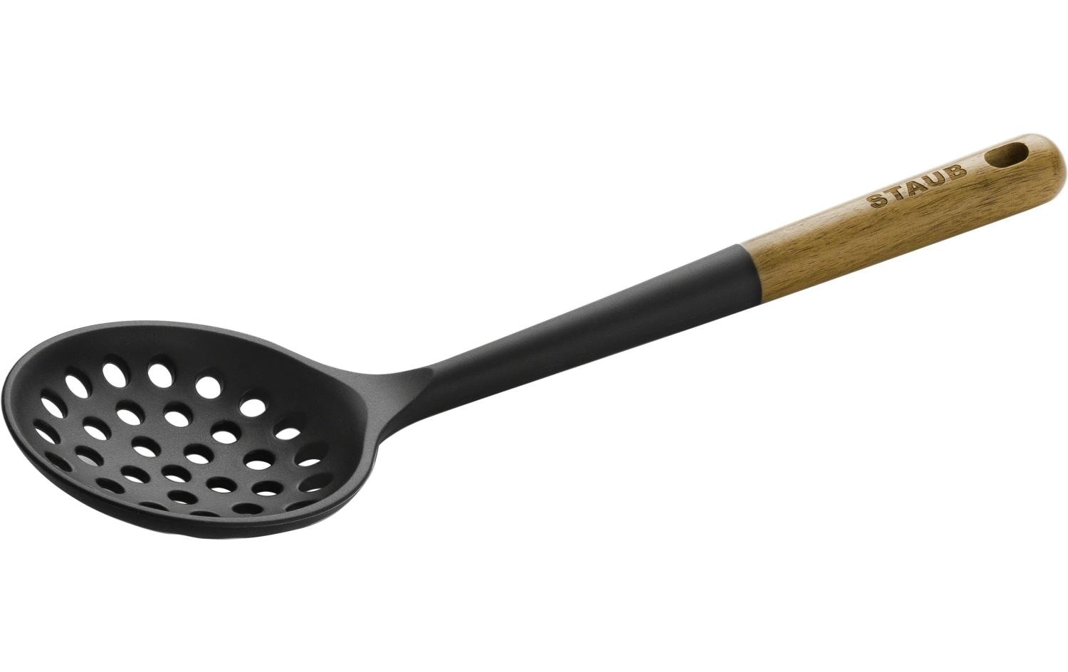 Staub Schaumkelle, 31cm Akazie Silikon -