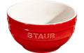 Staub Keramik Schüssel, Kirschrot rund 0.7l D14cm