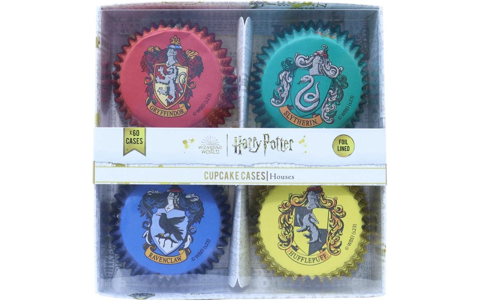 PME Harry Potter Backförmchen Häuser insgesamt 60 Stück mit 4 Designs