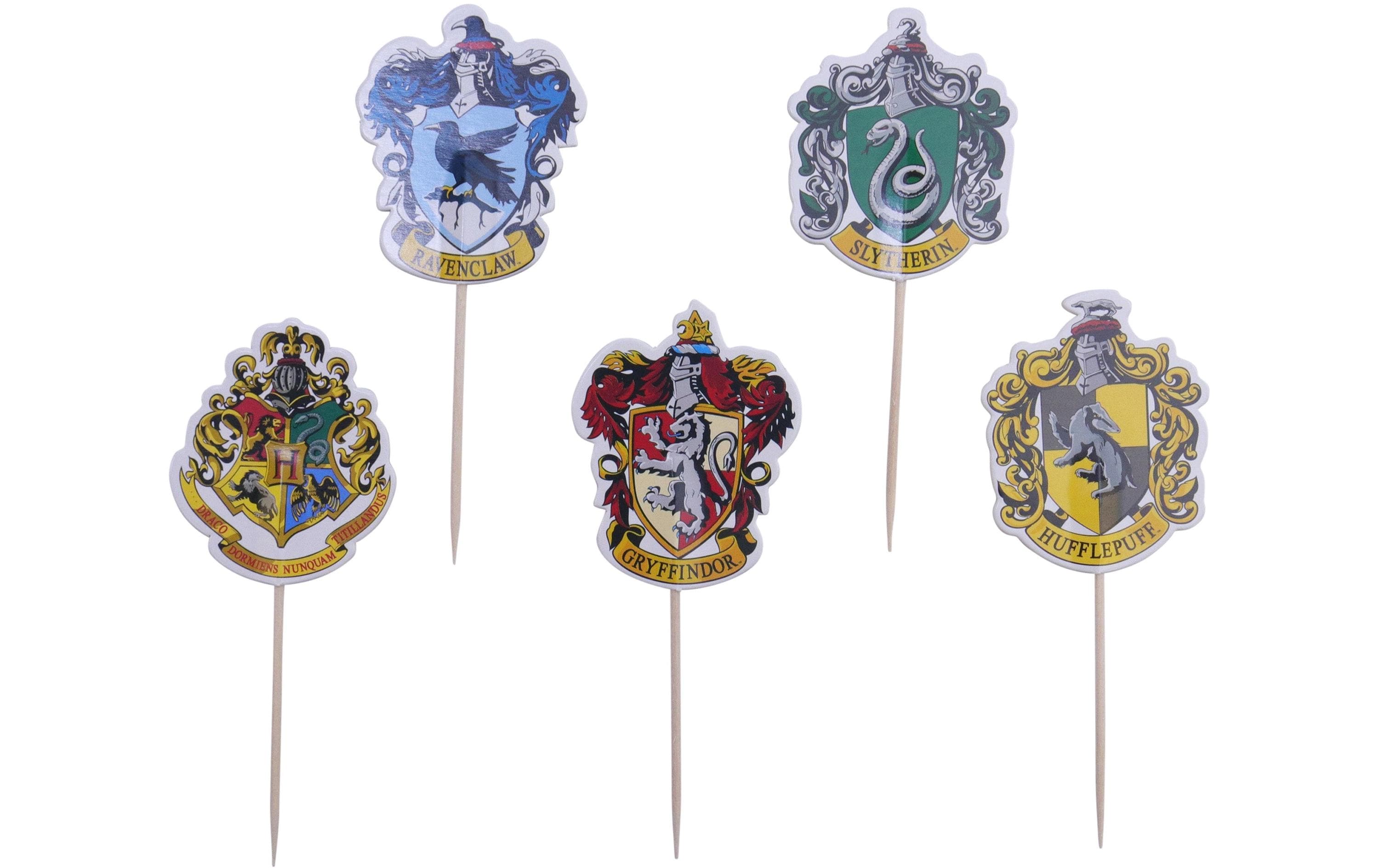 PME Harry Potter Cupcake Topper Häuser insgesamt 15 Stück