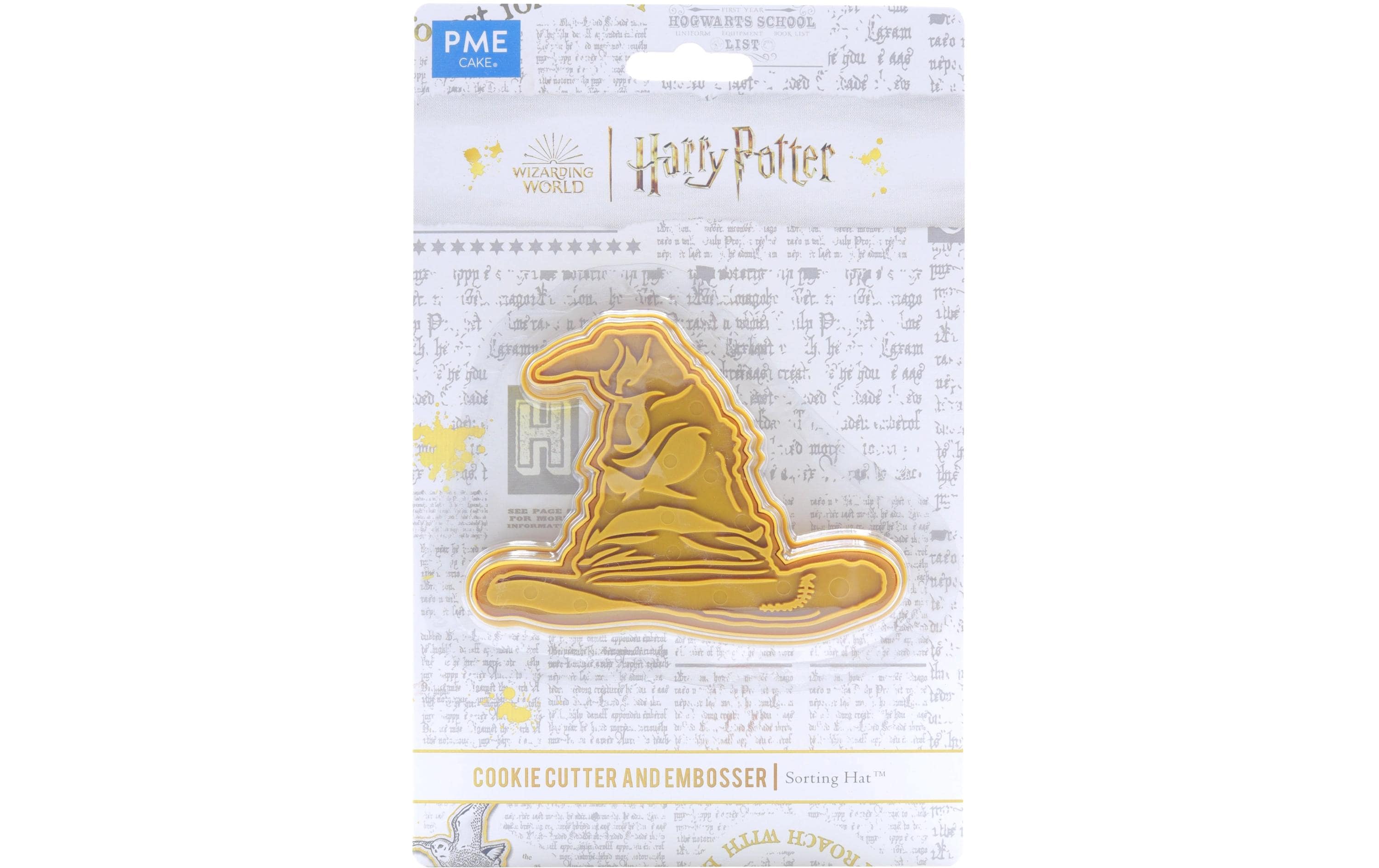 PME Harry Potter sprechender Hut 4-teilig Ausstecher und Stempel Set