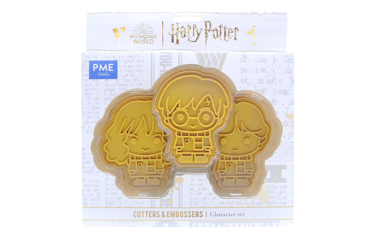 PME Harry Potter Hermione Ron 6-teilig Ausstecher und Stempel Set