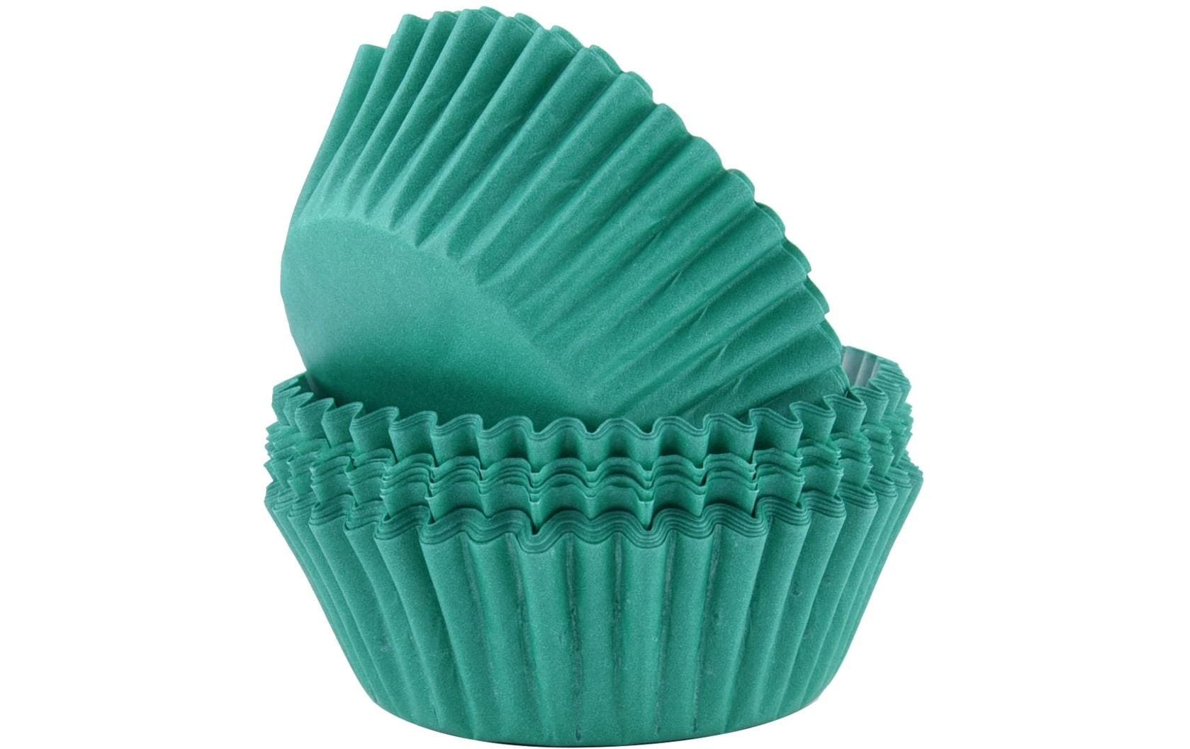 PME Muffin Backförmchen Grün 60 Stück 5 cm Durchmesser