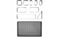 Wilton Backform Celebration Nummer und Buchstaben Backform