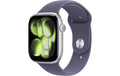 Apple Watch S11 GPS 46 Silver Alu S mit Purple Fog Sport Band - S/M