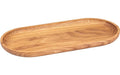 Kadastar Servierplatte oval klein Eiche, 25 x 12 cm