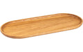 Kadastar Servierplatte oval gross Eiche, 35 x 15 cm