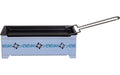 NOUVEL Raclette mit Rechaudkerzen Print "Sennenlook", blau