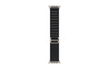 Apple AlpineLoop Natural Titanium Finish 49mm, Black, Medium
