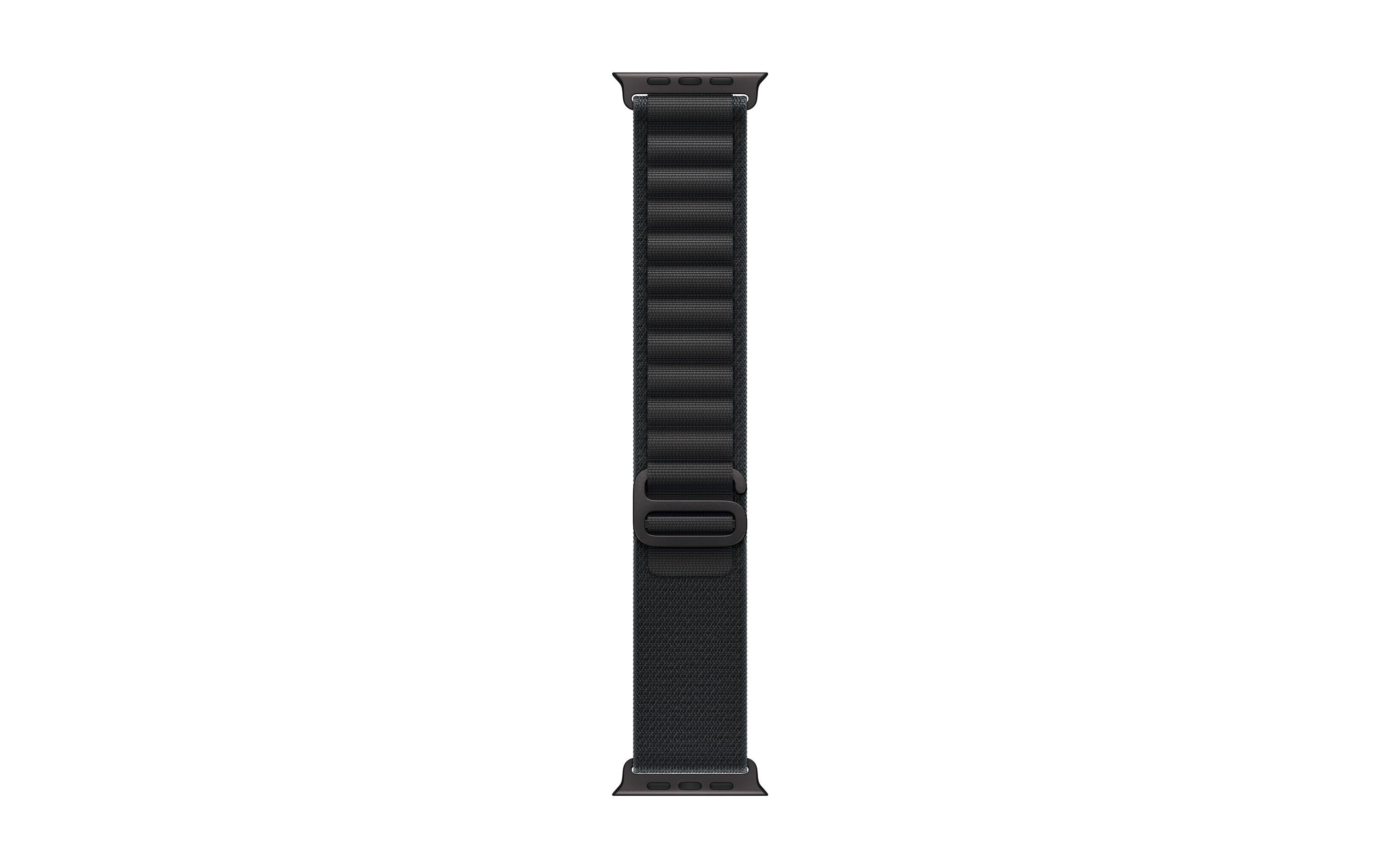 Apple AlpineLoop Black Titanium Finish 49mm, Black, Medium