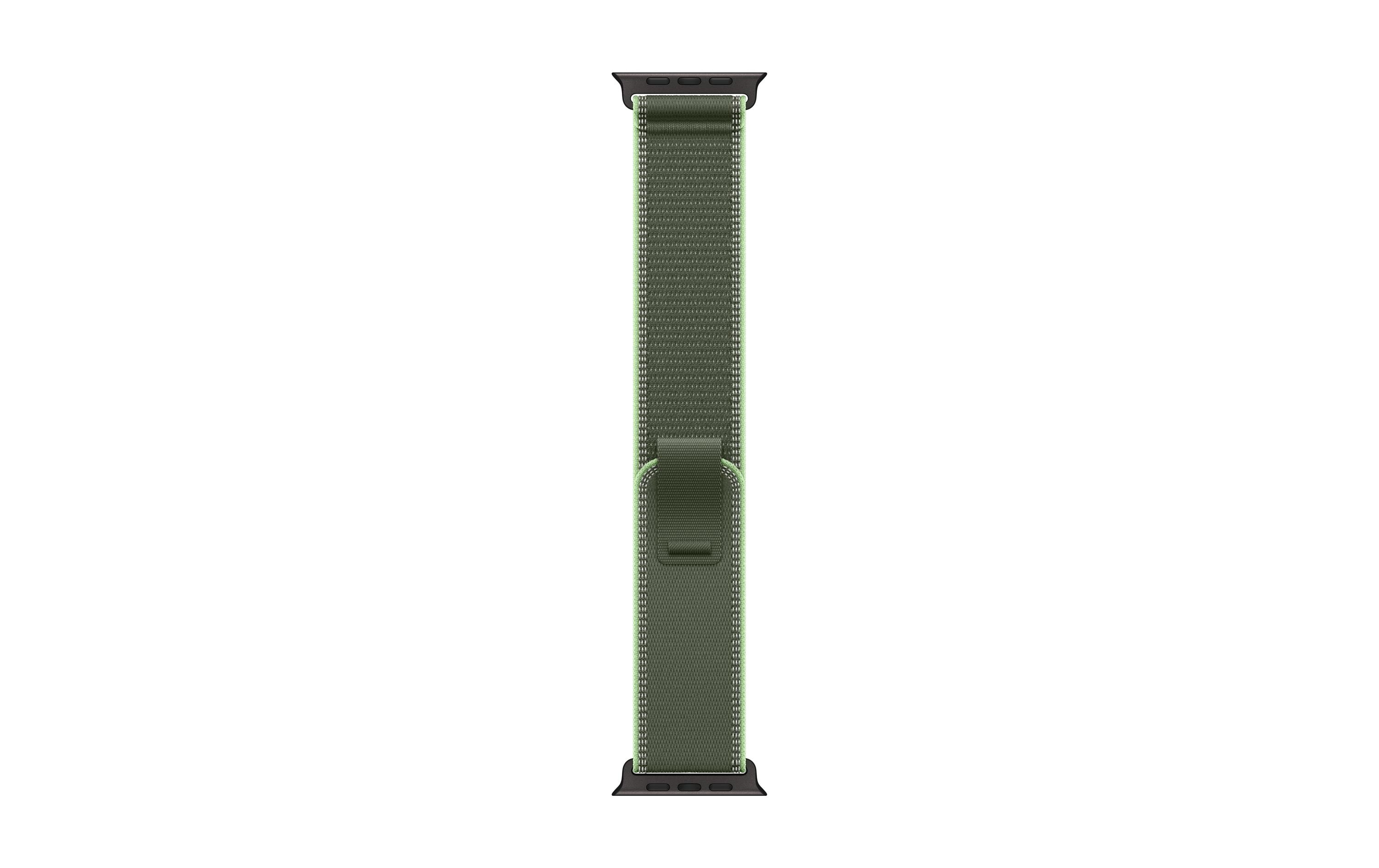 Apple TrailLoop Black Titanium Finish 49mm, Green/Neon, M/L