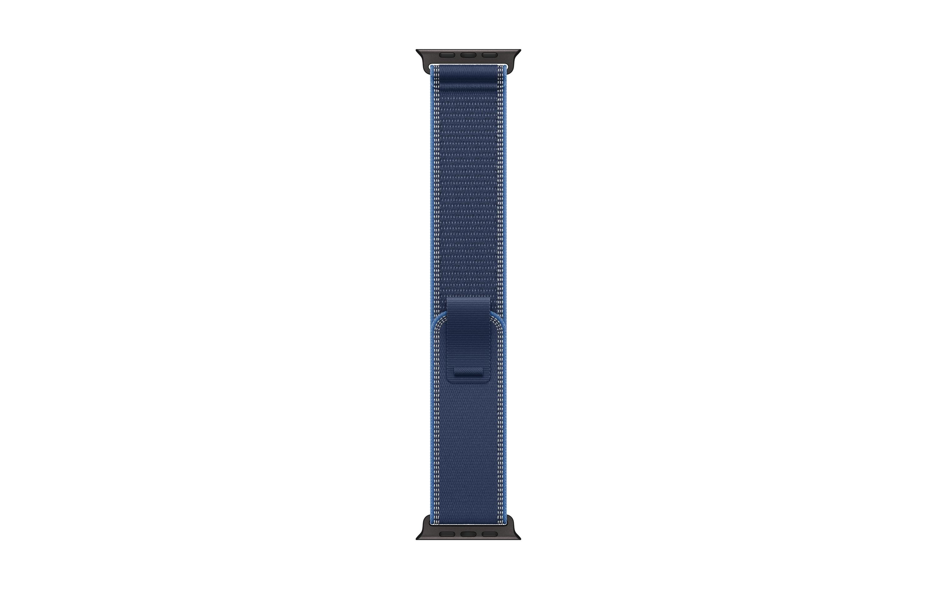 Apple TrailLoop Black Titanium Finish 49mm, Blue/Bright Blue, S/M