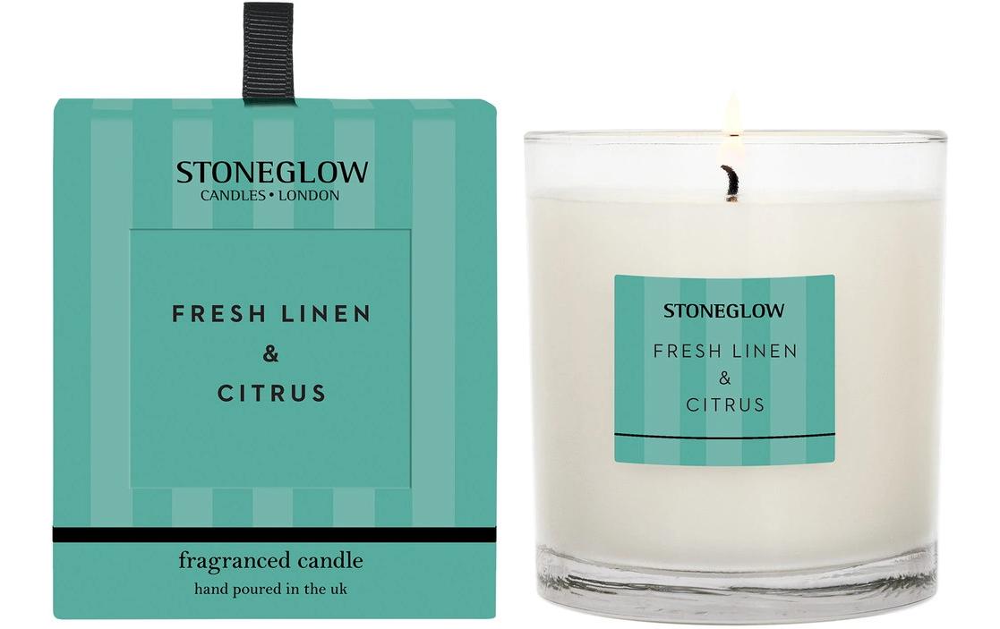 Stoneglow Duftkerze Fresh Linen & Citrus Modern Classics
