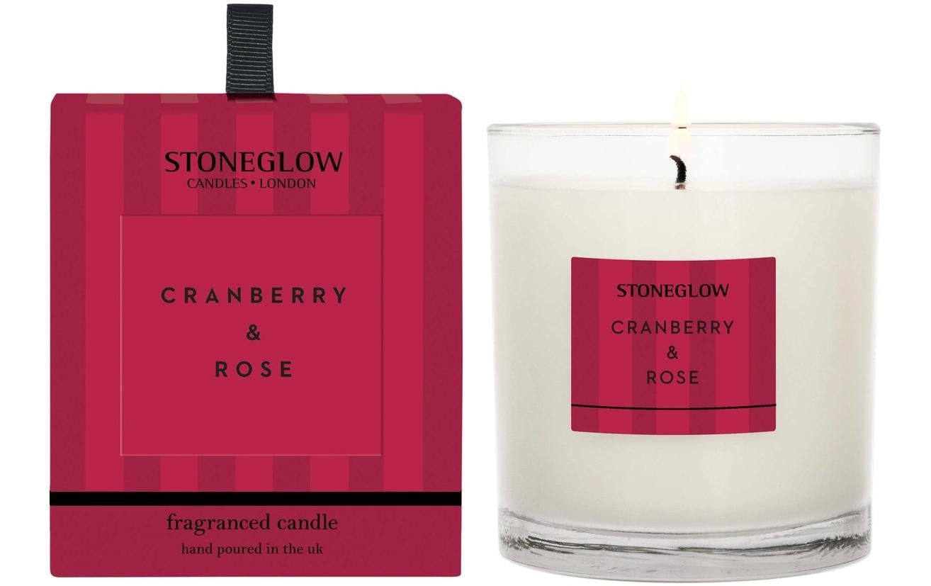 Stoneglow DuftKerze Cranberry & Rose Modern Classics