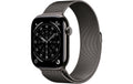 Apple Watch S11 CEL 46 Slate Titanium S mit Slate Milanese Loop - S/M