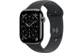 Apple Watch S11 CEL 46 Slate Titanium M mit Black Sport Band - M/L