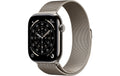 Apple Watch S11 CEL 46 Nat Titanium M mit Natural Milanese Loop - M/L