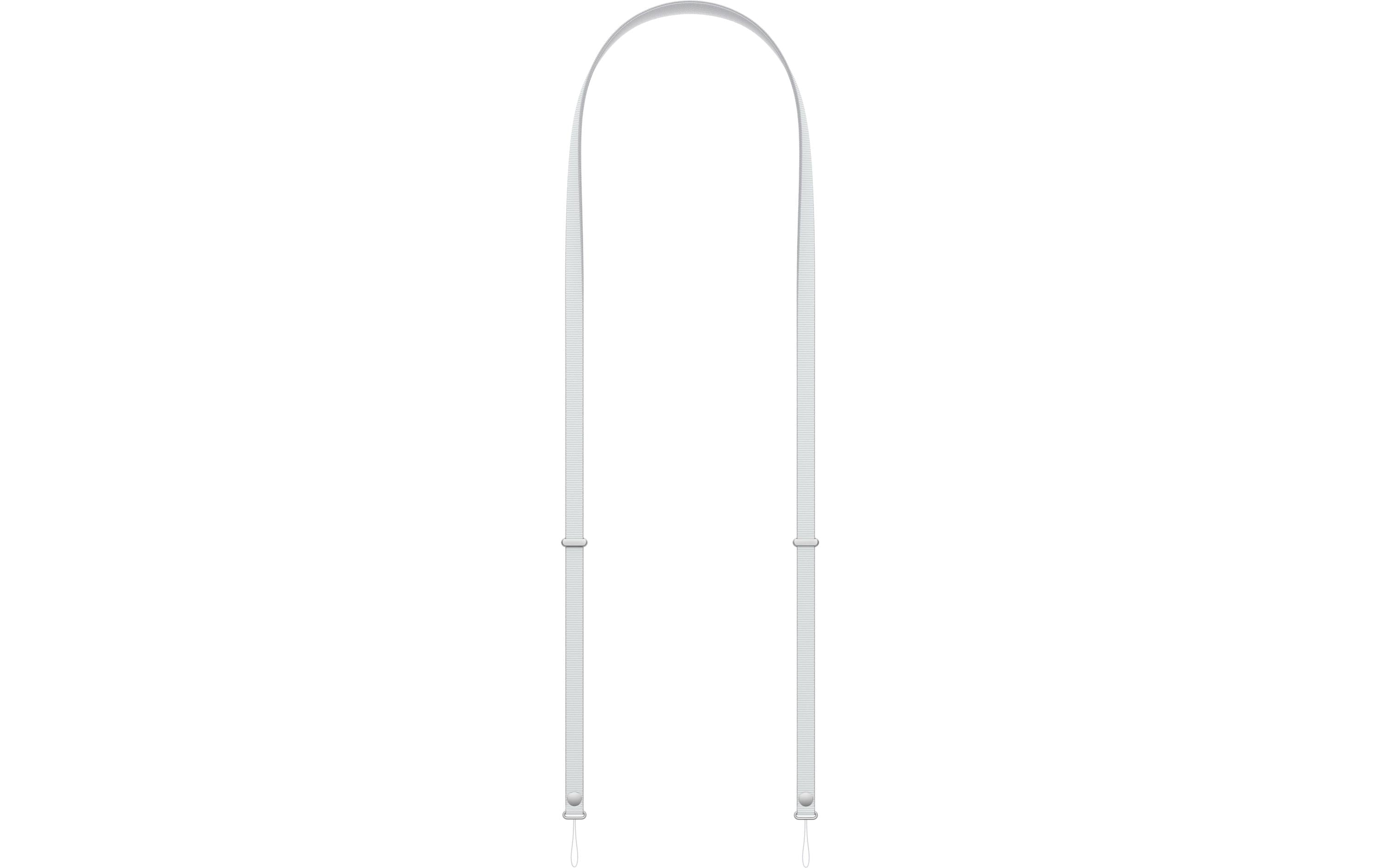 Apple Crossbody Strap Light Gray