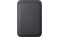 Apple iPhone Fine Woven Wallet mit MagSafe Schwarz