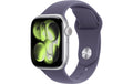 Apple Watch S11 GPS 42 Silver Alu S mit Purple Fog Sport Band - S/M