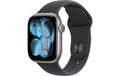 Apple Watch S11 CEL 42 Space Grey Alu M mit Black Sport Band - M/L