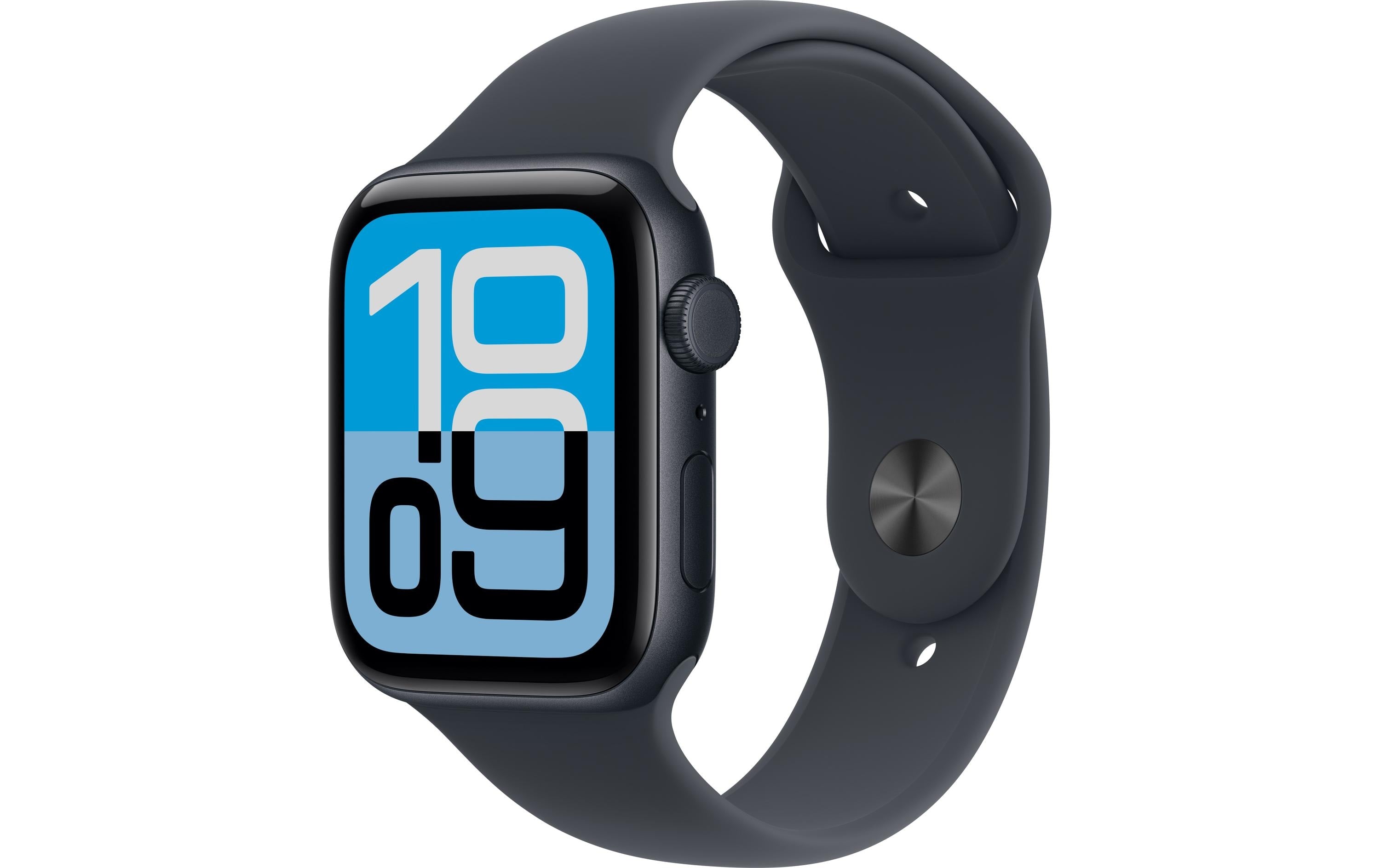 Apple Watch SE 2025 CEL 44 Midnight  M mit Midnight Sport Band - M/L