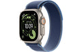 Apple Watch Ultra 3 2025 Natural Titanium mit Blue/Bright Trail Loop - S/M