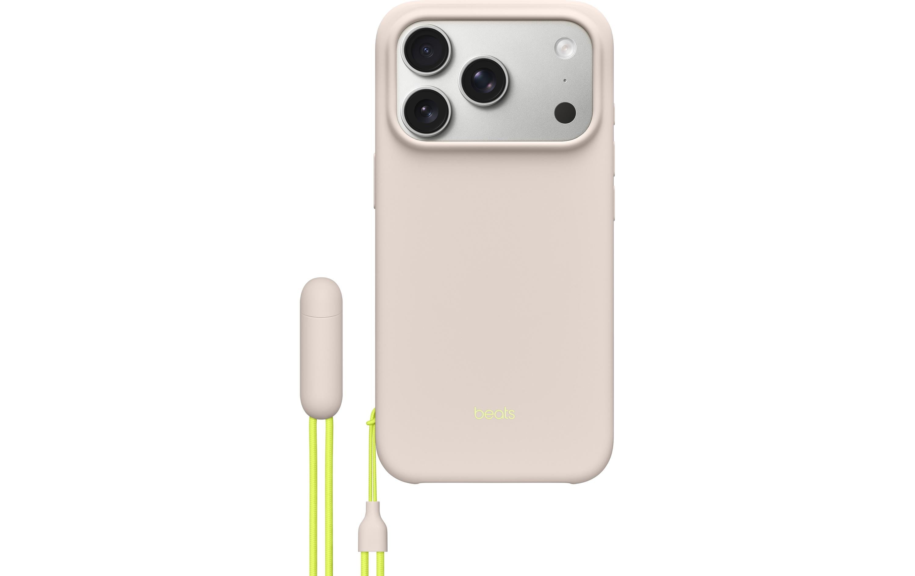 Apple Beats iPhone 17 Pro Kickstand Case MagSafe und Camera Control, Lime Stone