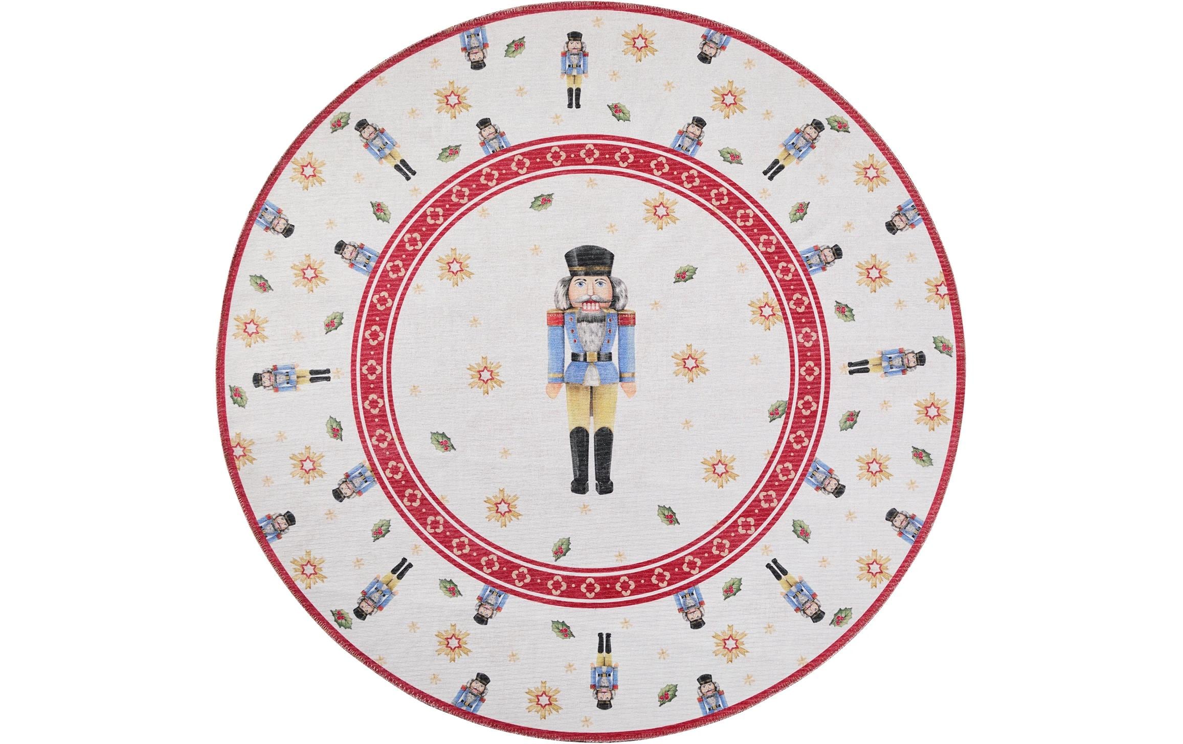 Villeroy & Boch Weihnachtsteppich 160 cm Nussknacker