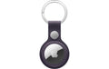 Apple AirTag FineWoven Key Ring Midnight Purple