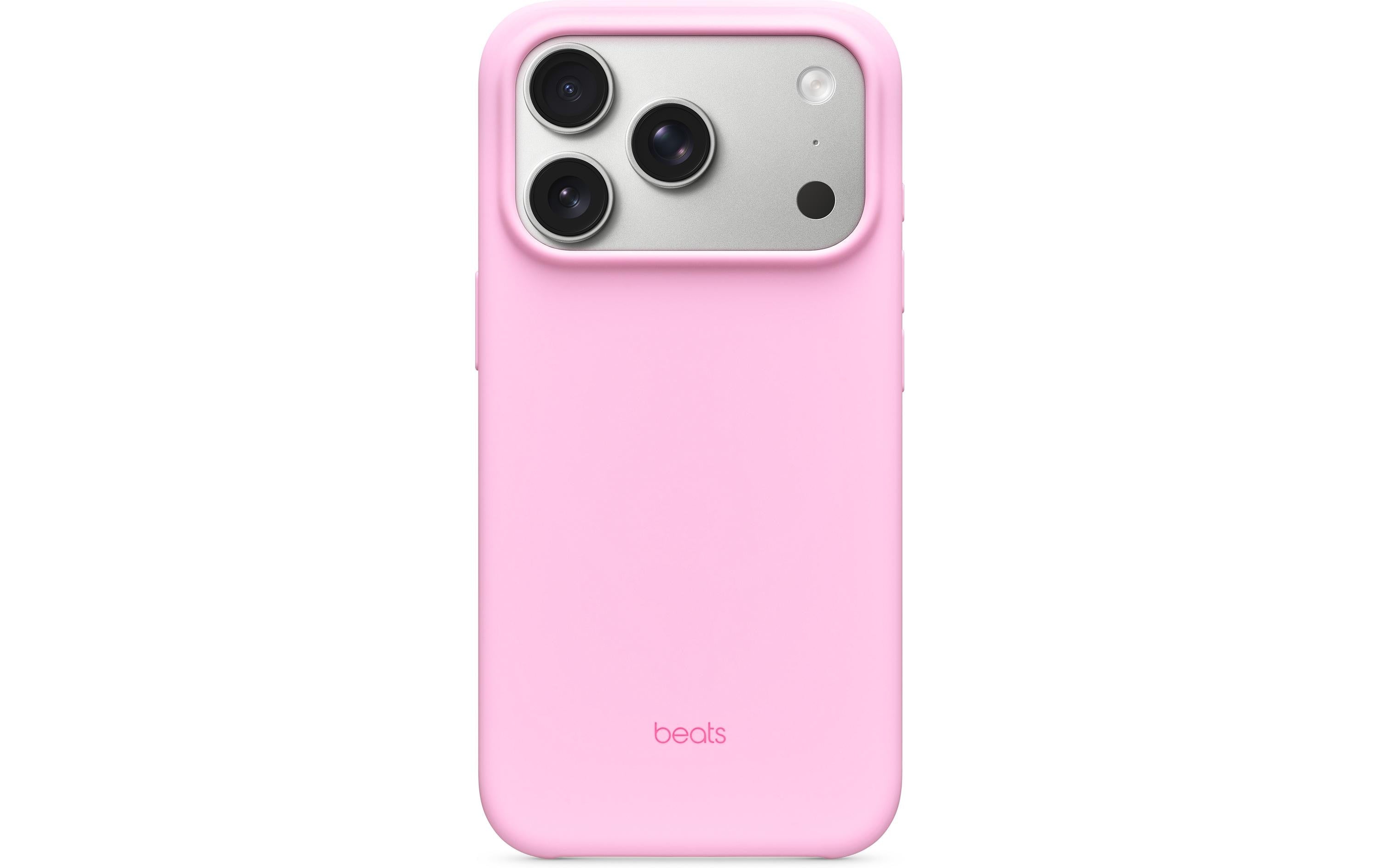 Apple Beats iPhone 17 Pro Case MagSafe und Camera Control, Pebble Pink