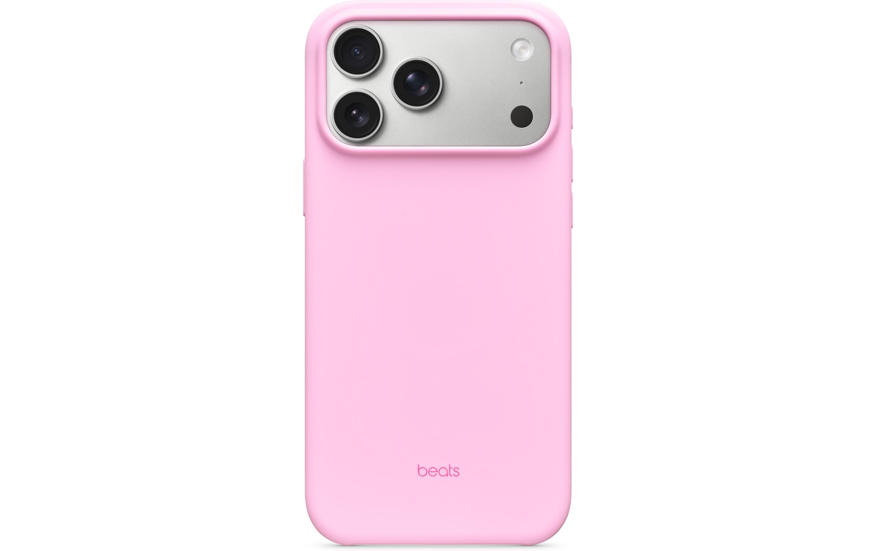 Apple Beats iPhone 17 Pro Max Case MagSafe und Camera Control, Pebble Pink