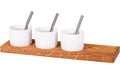 Kadastar Apéro-Set "Trio", klein Eiche rustikal, 40 x 11 x 2 cm
