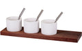 Kadastar Apéro-Set "Trio", klein Thermo-Esche, 40 x 11 x 2 cm