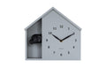 KARLSSON Wall clock Peeking Doggy Exkl. 3 x AA, Mouse grey