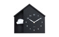 KARLSSON Wall clock Peeking Doggy Exkl. 3 x AA, Black