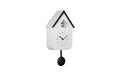 KARLSSON Wanduhr Dupla Color Cuckoo Exkl. 1 x AA Batterie, White w. black